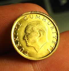 2001 TÜRKİYE 25.000 LİRA ÇİL* ÇA