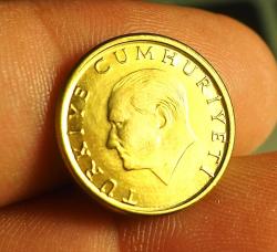 2001 TÜRKİYE 25.000 LİRA ÇİL* ÇA