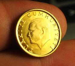 2001 TÜRKİYE 25.000 LİRA ÇİL* ÇA