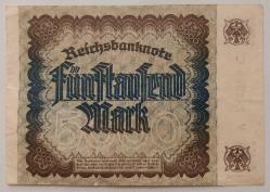 Almanya, 5000 Mark 1922. (ÇÇT)
