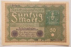 Almanya, 50 Mark 1919. (ÇÇT)