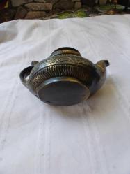 Antika görünümlü bronz Yağ Kandili