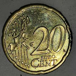 AVUSTURYA   2002   20  EURO CENT  ÇİL