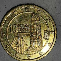 AVUSTURYA   2002   10  EURO CENT  ÇİL