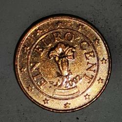 AVUSTURYA   2002   1  EURO CENT  ÇİL