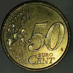 İTALYA    2002    50  EURO CENT  ÇİL