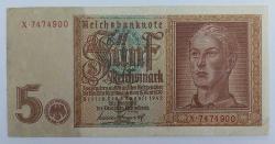 Almanya, 5 Reichsmark 1942. (ÇÇT)