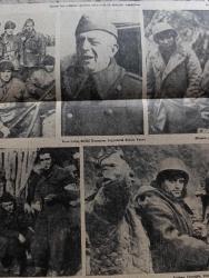 Cumhuriyet Kore Gazetesi - 17 Aralık 1950 - Kore'de Türk Savaşı'nın kısa bir tarihçesi - harbi idare etmiş olan subaylar anlatıyorlar - harp muhabirimiz Faruk Fenik yazıyor - savaş birliğimizden bir grup ikinci defa cenge gitmek üzere hazır bir vaziyette Bir istirahat anında fotoğraf - Dört gün savaşlardan sonra ikmallerini yapan birliğimiz yeniden cepheye gitmek üzere hazırlanmış bir halde çatılmış silahlarının başında fotoğraf - birliğimizin kahramanlık menkıbeleri - Çinlilere 15 dakika esir düşen teğmen Erdoğan Mete İle Rifat Sümer harp muhabirimiz Faruk Fenik'le bir arada fotoğraf - Faruk Şükrü Yersel İthaf şiiri - Türkiye'den koredekilere mektup - Koreden Türkiyedekilere mektup - Türk Tugayının Dört Gün Dört Gece süren harekatını gösterir kroki - Kahraman askerlerimiz Kore'de Cumhuriyet postasını okurken fotoğraf - Süleymaniye şiiri yazan Edib Ayel - Kore savaş Birliği komutanı tuğgeneral Tahsin Yazıcı fotoğraf - 50 Millik mesafeyi yaralılarını taşıyarak yürüyen mehmetçikler