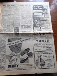 Hürriyet Gazetesi - 3 Mayıs 1959 - İzmir'deki hadiselerin neşri yasak edildi - İsmet İnönü'nün İzmir'e gelişinde askeri birlikler yolları tuttu 8 10 kişi dipçikle yaralandı - CHP lideri İsmet İnönü vazifemizi sonuna kadar yapmak borçtur dedi - Ege taarruzu dahiliye vekili Namık Gedik'e göre CHP mesuliyeti yüklenecek - İsmet İnönü'ye bütün yurttan telgraflar yağıyor - Kasım Gülek Dün İzmir'e gitti Osman Bölükbaşı bugün bir basın toplantısı yapacak - Kıbrıslı Türk lider Doktor Fazıl Küçük yarın gece Ankara'ya geliyor - sanat mektepleri mezunları cemiyeti defilesi fotoğraf - Hulusi Yeşilbaş Vatan cephesinden tekrar CHP'ye Döndü - Roma tatili prenses Margaret'e yeni bir sevgili getirdi fotoğraf - Hula Hoop zayıflatır mı hazırlayan Profesör Doktor Nuri Ergene - kalbimin aradığı erkek yazan Oya Baydar - Prenses Süreyya Nihayet aradığı saadeti bulmuş gibi fotoğraf - Fenerbahçe Beşiktaş bugün Ankara'da karşılaşıyorlar - Fotoğraf - Floyd Patterson Brian London'u nakavtla yendi - Vefa  galip