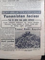 Tasviri Efkar Gazetesi - 24 Eylül 1944 - günün yazısı  hususi teşebbüsün güzel ve hayırlı bir numunesi - Bulgaristan'da umumi seferberlik vaziyeti ilan edildi  - Macaristan'a karşı Rus taarruzu başladı - Türkiye'nin mülteciler hakkındaki kararı - Batı cephesi'nin haritada son vaziyeti - kurtarılan Yunanistan'dan yazan Kadri Kayabal - Sabık Roma polis şefi Pietro Caruso idam edilmiştir - Roosevelt'in Çin hakkında beyanatı - İsviçre Nazi şeflerini kabul etmeyecek - İnhisar Maddelerinin Fiyatları İndirilecek - pazardan pazara yazan Server Bedi -  Ada Kuşları yazan Jeanne Galzy Yazı Dizisi - harpten sonra Almanya Ve sulh Yazan Georg W. Norris - Galatasaray kulübü'nün senelik Kongresi - hareket harbi ve siyasi durum yazan Muharrem Fevzi Togay - Dil Bayramı - De Gaulle Vichy'ci siyaset adamlarını vazifelerinden affetti - Fenerbahçe stadında Fenerbahçe Vefa Maçı - Hasan Traş Kremi - saç bakımı için Petrol Nizam - donanma gecesi ve kudret helvası oyunları Beyoğlu ses tiyatrosunda - borsa