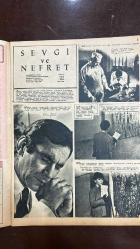 YELPAZE RESİMLİ SALON Mecmuası DERGİSİ - SAYI : 770 - 15 MART 1967 - ALAİN DELON - SEVGİ VE NEFRET FOTOROMANI - NİGAR ULUERER - NESRİN SİPAHİ - SEVİM TUNA - ŞAHANE SERSERİ , YAZAN : MERAL ATLI - VASFİ UÇAROĞLU - MEHMET TANERİ - ÇİÇEKÇİ KIZ FOTOROMANI - AŞK TUZAĞI FOTOROMANI - FATMA GİRİK - AYHAN IŞIK - CÜNEYT ARKIN - SADRİ ALIŞIK - KIRKDOKUZ PALMİYE , ÇEVİREN : MUHARREM ATILKAN - ŞEMSİ İNKAYA - AVNİ DİLLİGİL TİYATROSU - MÜŞFİK KENTER - SEMA ÖZCAN - VAHİ ÖZ - JALE ÖZ , HOROZ NURİ DERLER BANA TİYATRO OYUNU  , YÖNETMEN : MELİH SOMER -GENÇ ŞAİRLER SAYFASI , YÖNETEN : ŞEMSİ BELLİ - NERMİN AKSOY - AYTUNÇ ALTINDAL - NİHALNAZ SÜMEN - RECEP ARSLAN - YAŞAR ZEKİ YILMAZ -UĞUR AKICIER - ŞÜPHE FOTOROMANI - GİUSTO VENZİ ESERİ  - 28 SAYFA