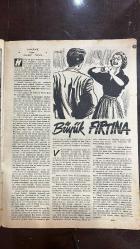 YELPAZE RESİMLİ SALON Mecmuası DERGİSİ - SAYI : 150 - 27 NİSAN 1955 -HALİDE EDİP ADIVAR VE SİNEKLİ BAKKAL - BAYRAKTARIN NİŞANLISI FOTOROMANI - ÇIRAĞAN SARAYINDA BİR PERİ KIZI -, YAZAN : İHSAN BORAN - AŞKTAN KAÇAMAZSIN FOTOROMANI - SPENCER TRACY -  NUMARACI , YAZAN : MEHMED SEVDA - KAZA , YAZAN : ÖMER SAKIP - CAĞALOĞLU KIZ ENSTŞTĞSĞ , RÖPARTAJ : NECMİ ONUR - GARİPSİ, YAZAN : ZAFER SÜLEK - UĞRAK, YEŞİL MAVİ YAZAN : NEZİHE ANI - İSTANBULSPOR FOTOGRAFLARI- GARY CAAPER - KİTABIMIN SAYFALARI ARASINDA ÇEVİREN : HASAN KOLOŞİ - İNSAFSIZ GÖLGE FOTOROMANI - BÜYÜK FIRTANA , YAZAN : AHMET CEMİL- MATA HATİ FOTOROMANI - APİOĞLU SUCUKLARI REKLAMI - PEARK CUTEX OJE REKLAMI - 34 SAYFA