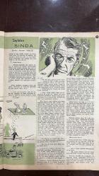 YELPAZE RESİMLİ SALON Mecmuası DERGİSİ - SAYI : 150 - 27 NİSAN 1955 -HALİDE EDİP ADIVAR VE SİNEKLİ BAKKAL - BAYRAKTARIN NİŞANLISI FOTOROMANI - ÇIRAĞAN SARAYINDA BİR PERİ KIZI -, YAZAN : İHSAN BORAN - AŞKTAN KAÇAMAZSIN FOTOROMANI - SPENCER TRACY -  NUMARACI , YAZAN : MEHMED SEVDA - KAZA , YAZAN : ÖMER SAKIP - CAĞALOĞLU KIZ ENSTŞTĞSĞ , RÖPARTAJ : NECMİ ONUR - GARİPSİ, YAZAN : ZAFER SÜLEK - UĞRAK, YEŞİL MAVİ YAZAN : NEZİHE ANI - İSTANBULSPOR FOTOGRAFLARI- GARY CAAPER - KİTABIMIN SAYFALARI ARASINDA ÇEVİREN : HASAN KOLOŞİ - İNSAFSIZ GÖLGE FOTOROMANI - BÜYÜK FIRTANA , YAZAN : AHMET CEMİL- MATA HATİ FOTOROMANI - APİOĞLU SUCUKLARI REKLAMI - PEARK CUTEX OJE REKLAMI - 34 SAYFA