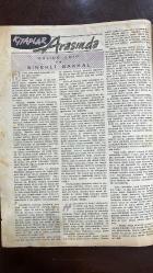 YELPAZE RESİMLİ SALON Mecmuası DERGİSİ - SAYI : 150 - 27 NİSAN 1955 -HALİDE EDİP ADIVAR VE SİNEKLİ BAKKAL - BAYRAKTARIN NİŞANLISI FOTOROMANI - ÇIRAĞAN SARAYINDA BİR PERİ KIZI -, YAZAN : İHSAN BORAN - AŞKTAN KAÇAMAZSIN FOTOROMANI - SPENCER TRACY -  NUMARACI , YAZAN : MEHMED SEVDA - KAZA , YAZAN : ÖMER SAKIP - CAĞALOĞLU KIZ ENSTŞTĞSĞ , RÖPARTAJ : NECMİ ONUR - GARİPSİ, YAZAN : ZAFER SÜLEK - UĞRAK, YEŞİL MAVİ YAZAN : NEZİHE ANI - İSTANBULSPOR FOTOGRAFLARI- GARY CAAPER - KİTABIMIN SAYFALARI ARASINDA ÇEVİREN : HASAN KOLOŞİ - İNSAFSIZ GÖLGE FOTOROMANI - BÜYÜK FIRTANA , YAZAN : AHMET CEMİL- MATA HATİ FOTOROMANI - APİOĞLU SUCUKLARI REKLAMI - PEARK CUTEX OJE REKLAMI - 34 SAYFA