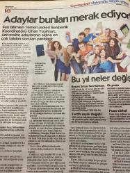 CUMHURİYET ÜNİVERSİTE TERCİH REHBERİ GAZETESİ DOĞUM GÜNÜ HEDİYESİ - 21 TEMMUZ 2016 -Muhammed Şahin-Esra Gençtürk-Kayhan Erciye-Yüksel Elmas-Nazik Kösegil-Türker Kılıç-Tanıtım Günleri-Deniz Erhan-Başar Başarır  İsteyen rektörü arayabilir-Girne Üniversitesi’nde 23 yeni bölüm-‘Öğrenciyi hayata hazırlıyoruz’-Diplomayla barışık olsunlar diye-HayalEt Kuluçka’dan çıktı!-Puandan önce başarı sırası-Tercih listesi nasıl oluşturulur?-Geleceğin meslekleri neler olacak?-Beykoz Lojistik’te üç yeni program açılıyor-Başarılı öğrenciye ödül-Yurtdışı eğitim olanağı-Yüksek lisans desteği-Amaç gençleri geleceğe hazırlamak