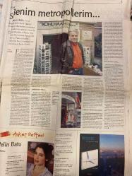 CUMHURİYET PAZAR GAZETESİ DOĞUM GÜNÜ HEDİYESİ - 25 TEMMUZ 2004 -Serra Yılmaz-Nedim Gürsel-Feridun Düzağaç-Fatma Ovacık-Aslı Kaybal-Hürr Duman-Figen Atalay-Akça Zengin-E. Çetin Güer-Ferzan Özpetek-İpek Özbey-Psikiyatri Doktor Fatih Alkan-Nusrettin Elik-Özlem-Selçuk Erez-Ece Temelkuran-Ebru Akel-Şebnem Dönmez-Cem Baza-Kenan Doğulu-Ayşegül Aldinç-Gülse Birsel-Ahu Yağtu-Nil Karaibrahimgil-Kenan İmirzalıoğlu-Tuba Ünsal-Belma Özdemir  Dünya Serra Yılmaz’ı sevdi-Modayla dalga geçmek-Benim kentim İstanbul-Gerçekle bağlantının koptuğu an-Çocuklarla empati kurmak için-Bir sömürü metaforu-Kim koydu bu kuralları?-Uçmak-10 yılımı evde geçirdim-Eşim beni terk etti-Garip sesler-Oğlum acı çekiyordu-Pazarın penceresinden Von Münchhausen-Çocuklar da empati ister-Rakı şişesinde balık olsam…-Sahneden başka gidecek yerim yok!-Yazmasaydım öyleyemezdim-Modayla alay ediyorum…-Tişört modası-Altı kıta, altı zirve