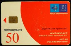 TÜRKİYE SUALTI CANLILARI - DENİZ YILDIZI ÇİPLİ TELEFON KARTI