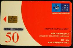 TÜRKİYE SUALTI CANLILARI - DENİZ TAVŞANI ÇİPLİ TELEFON KARTI