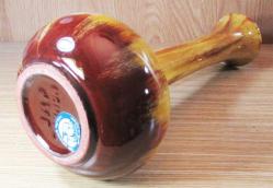ViNTaGa KANADA Blue Mountain Pottery SERAMİK UzUn VAZO.....