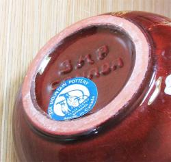 ViNTaGa KANADA Blue Mountain Pottery SERAMİK UzUn VAZO.....