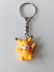 Vintage Pokemon Pikachu Çocuk Saati ve Anahtarlık - Nadir