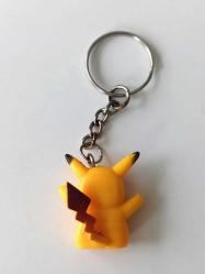 Vintage Pokemon Pikachu Çocuk Saati ve Anahtarlık - Nadir