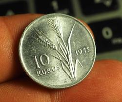1975 TÜRKİYE 10 KURUŞ