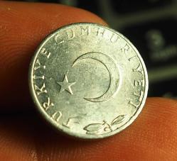 1977 TÜRKİYE 5 KURUŞ AZ ÇIKAR
