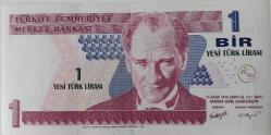 8.EMİSYON 1.TERTİP 1 YENİ TÜRK LİRASI A68856271 SERİ NOLU KAĞIT PARA ÇİLALTI NADİR