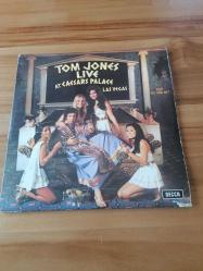 TOM JONES – ‘LIVE AT CAESAR’S PALACE’ LAS VEGAS, 33’LÜK DOUBLE LONG PLAY, 1971 İNGİLTERE BASKI