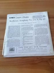 BEETHOVEN SYMPHONY NO 7 – 33’LÜK LONG PLAY, İNGİLTERE BASKI