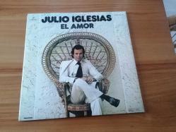 JULIO IGLESIAS – AMOR –  33’LÜK LONG PLAY, 1975 İSPANYA BASKI