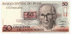 Brezilya 1990 Yılı 50 Yeni Cruzeiro Çil