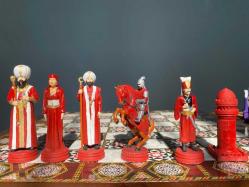 Osmanlı İmparatorluğu Temalı Yüksek Kalite Satranç Seti