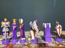 Bizans İmparatorluğu Temalı Yüksek Kalite Satranç Seti