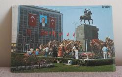 İZMİR ATATÜRK ANITI KARTPOSTAL KONDİSYON YÜKSEK KOLEKSİYONLUK NADİR