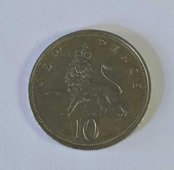 İNGİLTERE 1970  10 PENCE