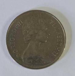 İNGİLTERE 1971  10 PENCE