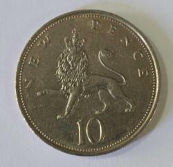 İNGİLTERE 1971  10 PENCE