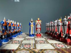 Selçuklu Devleti-Bizans İmparatorluğuTemalı Yüksek Kalite Satranç Seti