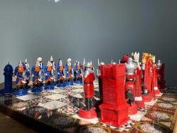 Selçuklu Devleti-Bizans İmparatorluğuTemalı Yüksek Kalite Satranç Seti