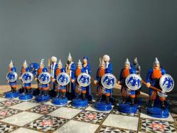 Selçuklu Devleti-Bizans İmparatorluğuTemalı Yüksek Kalite Satranç Seti