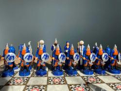 Selçuklu Devleti-Bizans İmparatorluğuTemalı Yüksek Kalite Satranç Seti