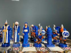 Selçuklu Devleti-Bizans İmparatorluğuTemalı Yüksek Kalite Satranç Seti