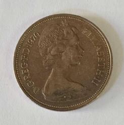 İNGİLTERE 1970  10 PENCE