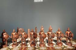 Selçuklu Devleti-Bizans İmparatorluğuTemalı Yüksek Kalite Satranç Seti