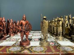 Selçuklu Devleti-Bizans İmparatorluğuTemalı Yüksek Kalite Satranç Seti