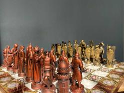 Selçuklu Devleti-Bizans İmparatorluğuTemalı Yüksek Kalite Satranç Seti