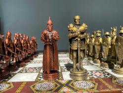 Selçuklu Devleti-Bizans İmparatorluğuTemalı Yüksek Kalite Satranç Seti