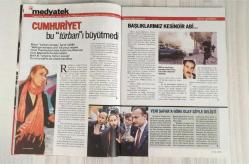 YENİ AKTÜEL HAFTALIK HABER DERGİSİ - SAYI 32 - 21-27 ŞUBAT 2006 - BIÇAKÇI’NIN “YANITLARSAM CEZAMIZ KATLANIR” DEDİĞİ SORULAR - TUĞBA ÖZAY’IN DOĞAL VİAGRASI YOK SATIYOR - 2 MİLYON ‘TEK GÖZLÜ’ İÇİN EHLİYET UMUDU - YENİ AKTÜEL PAPAZ CİNAYETİNİN İZİNDE - ABD-İRAN SAVAŞI SENARYOLARI - USULÜ EVLİLİĞE DÖNÜŞ: ÇÖPÇATAN ARACILIĞIYLA EVLİLİKLER ARTIYOR - SUDOKU’DAN SONRA KAKURO - 93 ‘DUYGUÖLÇER’ ÇİPLE DEPREMLER ÖNCEDEN SAPTANDI - GELECEĞİ GÖSTEREN MEVLANA YUMURTASI - KOMPLO VADİSİ: TRABZON’DA PAPAZ CİNAYETİ - “KONUŞURSAM CEZAMIZ KATLANIR!” - “NATO BOMBARDIMANINDAN KURTULDUK” - IRAK, VIETNAM’DAN DAHA PAHALI SAVAŞ - HOSPITALITYCLUB İLE BEDAVA KONAKLAMA - OKYANUSTA TEK BAŞINA: İLK TÜRK KADIN KAPTAN - SABAH YÜZÜM YOKTU: ISABELLE DINOIRE’İN YÜZ NAKLİ - KADINLAR BU HAPIN PEŞİNDE: CİNSEL İSTEKSİZLİĞE BİTKİSEL ÇÖZÜM - EYVAH BABALAR BÜYÜDÜ! - TRAFİĞE İKİ MİLYON GÖZ: TEK GÖZLÜLERE EHLİYET GELİYOR - BABASININ KIZI: ROSANNE CASH’İN COUNTRY MİRASİ - SİNEMANIN SALINGER’I: “YENİ DÜNYA” FİLMİ - AŞK ON DA 98 SAYFA